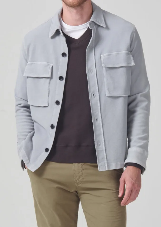 Citizens Of Humanity Archer Shirt Jacket Sand Dollar Men Jackets