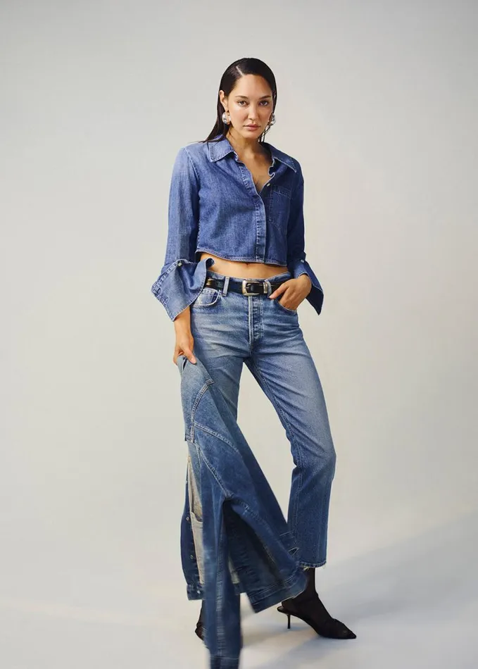 Citizens Of Humanity Bea Crop Top Ambrose Women Tops