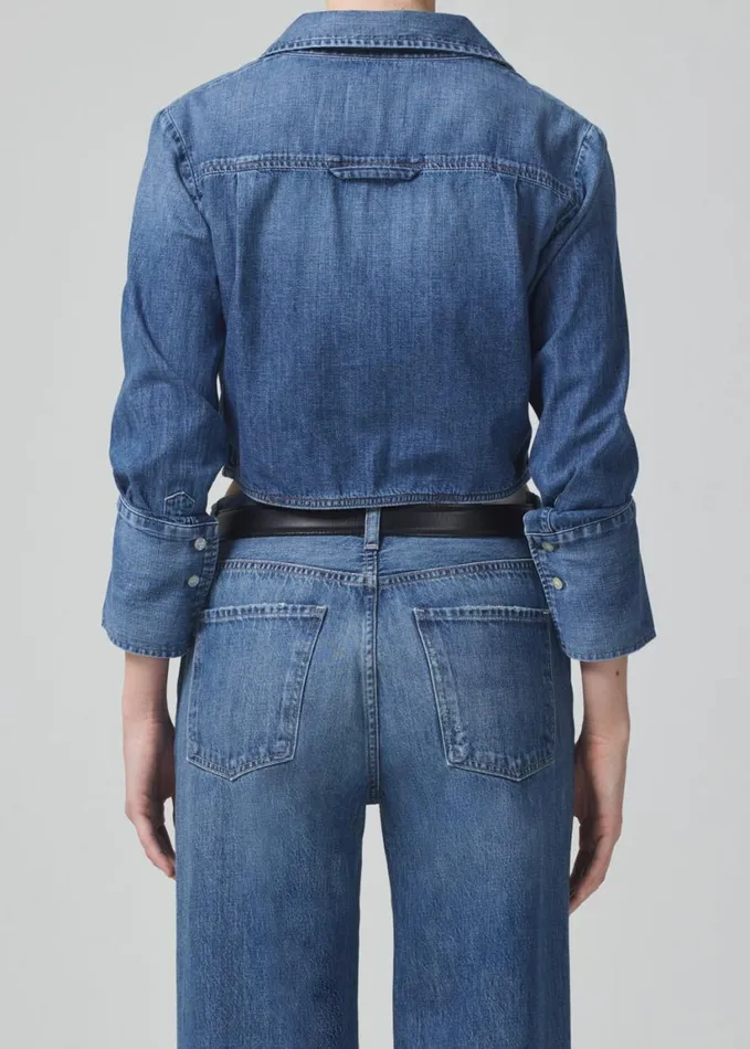 Citizens Of Humanity Bea Crop Top Ambrose Women Tops