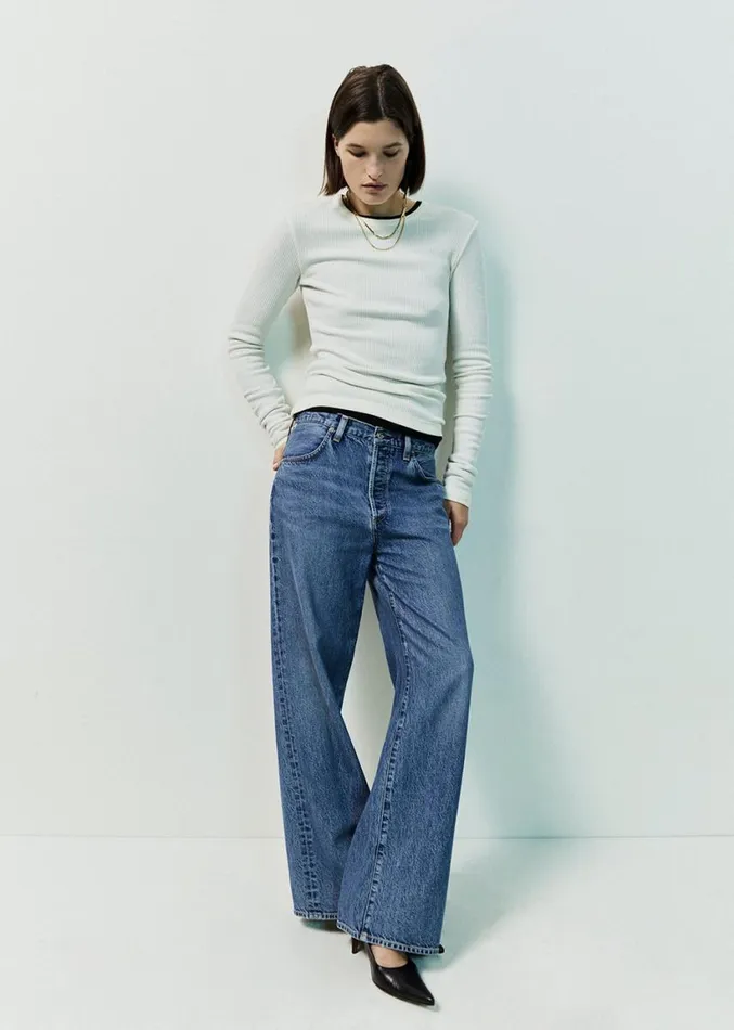 Citizens Of Humanity Bina Crewneck Pashmina Women Tops
