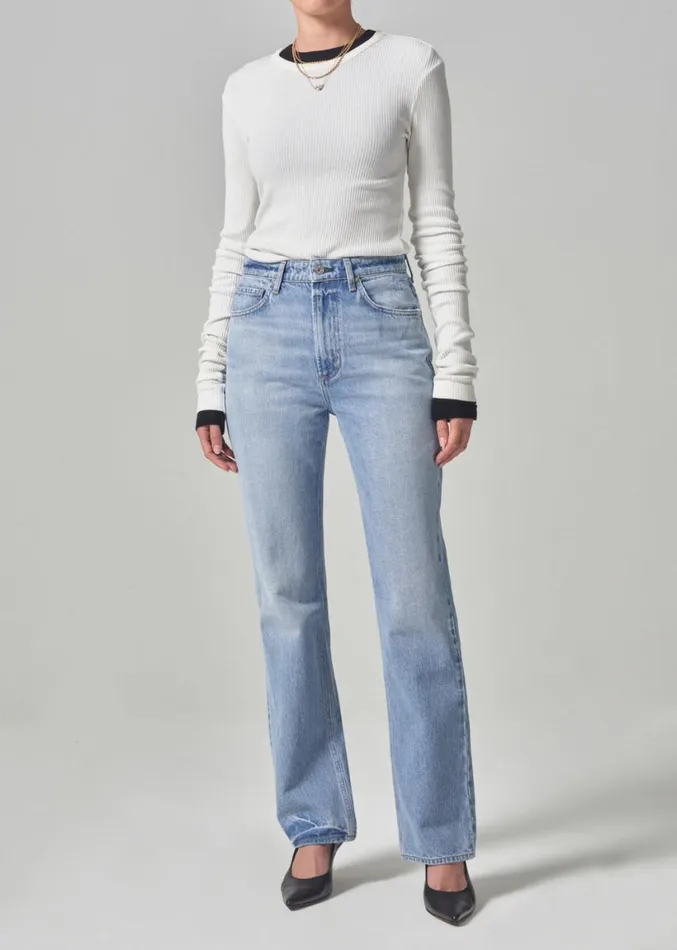 Citizens Of Humanity Bina Crewneck Pashmina Women Tops