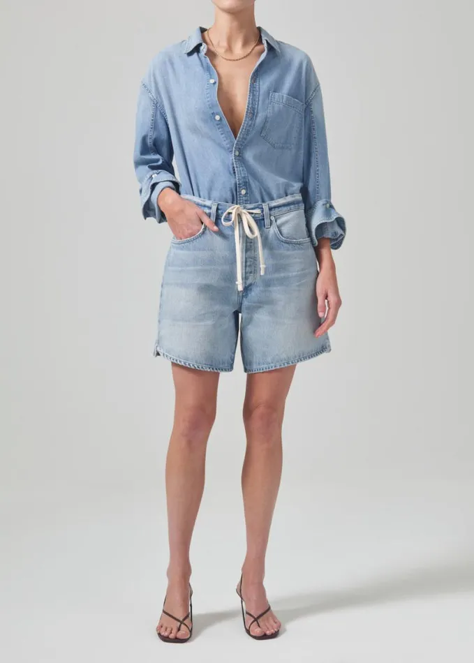 Citizens Of Humanity Brynn Drawstring Short Jesamyn Women Shorts