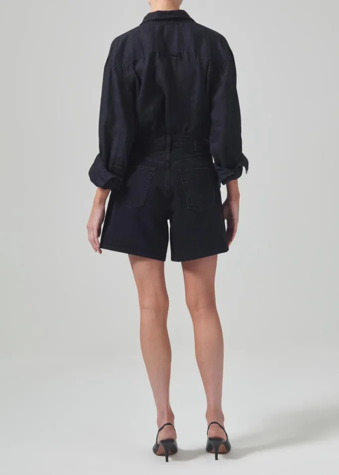 Citizens Of Humanity Brynn Drawstring Short Midnight Sky Women Shorts