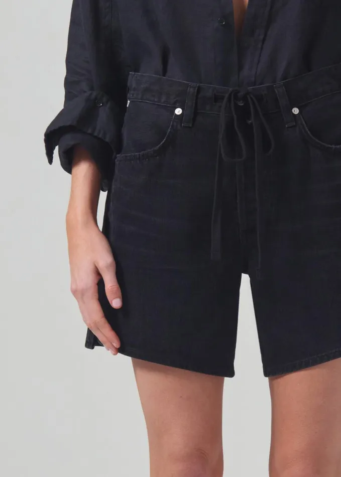 Citizens Of Humanity Brynn Drawstring Short Midnight Sky Women Shorts