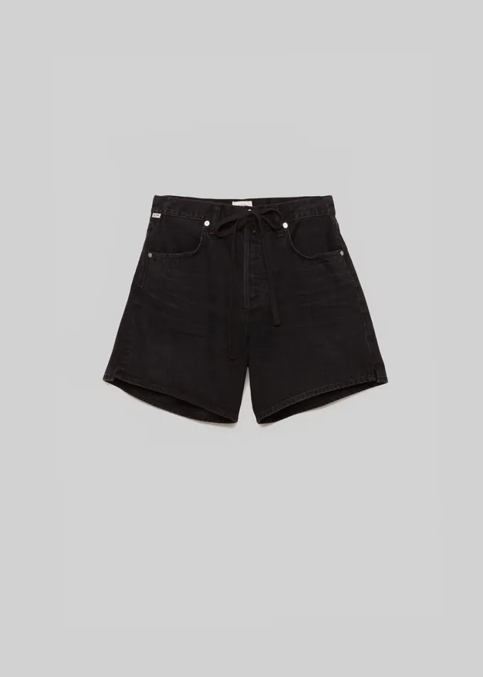 Citizens Of Humanity Brynn Drawstring Short Midnight Sky Women Shorts