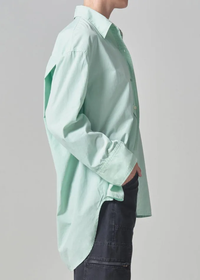 Citizens Of Humanity Cocoon Shirt Pistachio Women Tops