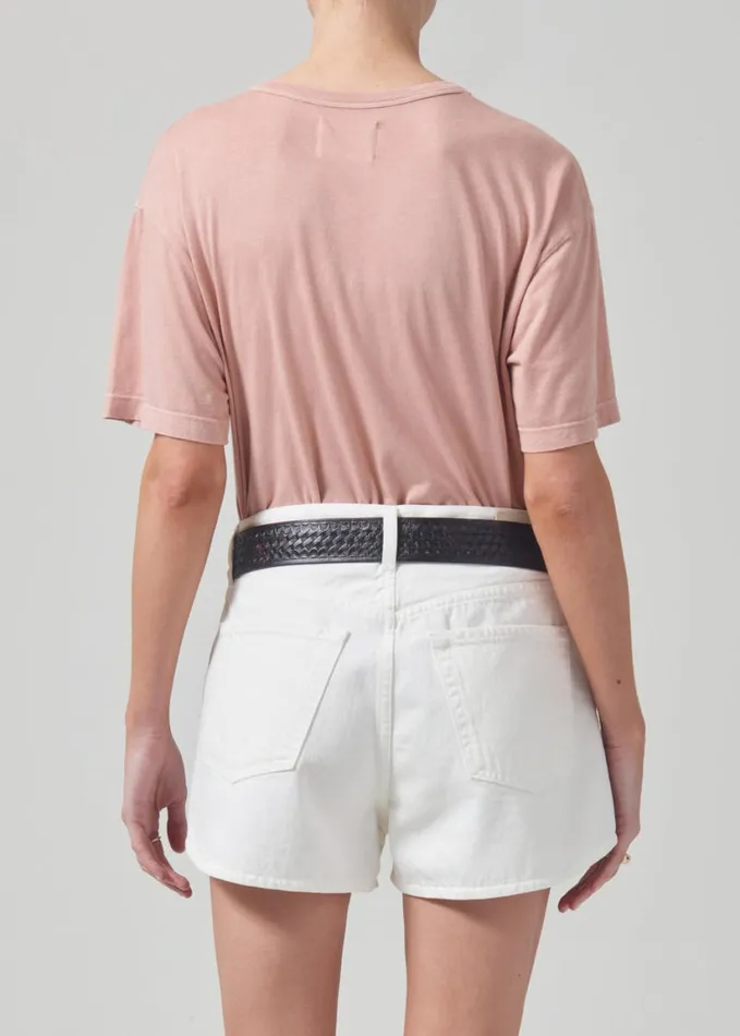 Citizens Of Humanity Elisabetta Relaxed Tee Mineral Roselle Women Tops