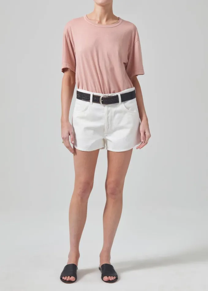 Citizens Of Humanity Elisabetta Relaxed Tee Mineral Roselle Women Tops