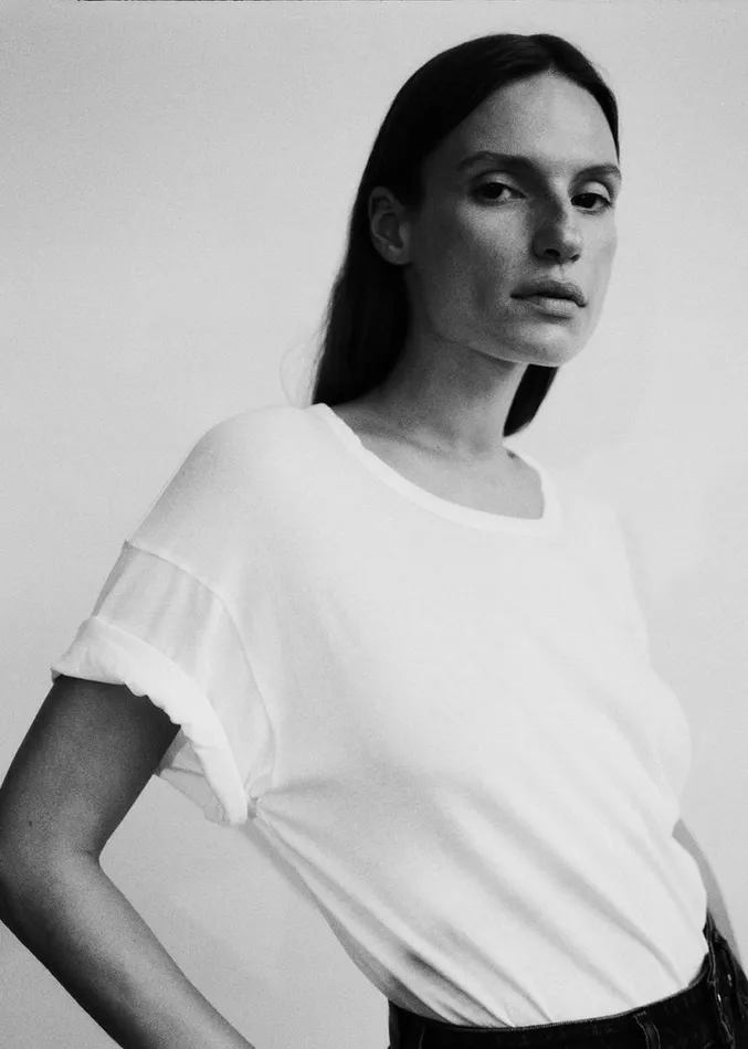 Citizens Of Humanity Elisabetta Relaxed Tee Pashmina Women Tops