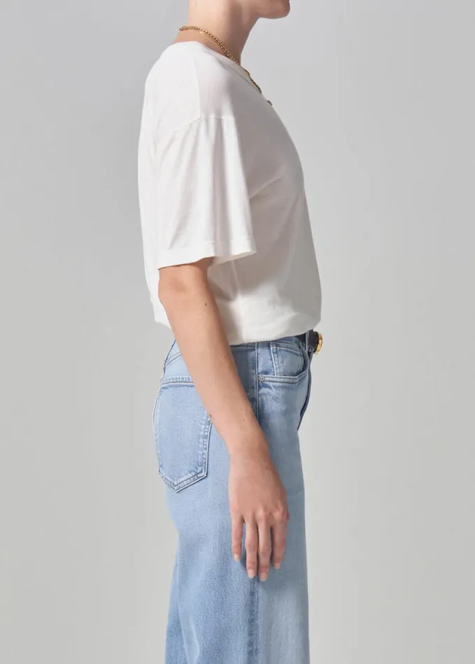 Citizens Of Humanity Elisabetta Relaxed Tee Pashmina Women Tops