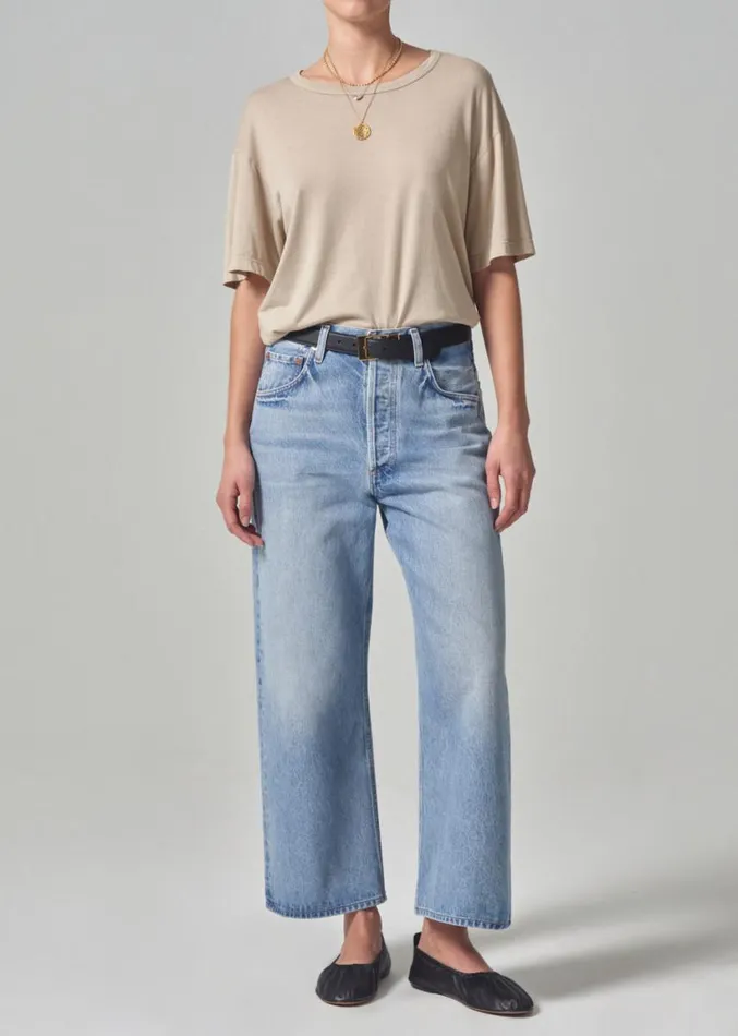 Citizens Of Humanity Elisabetta Relaxed Tee Taos Sand Women Tops