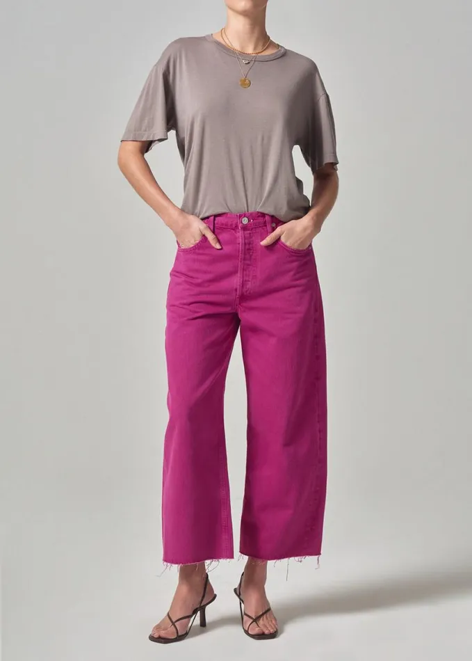Citizens Of Humanity Elisabetta Relaxed Tee Taupe Women Tops