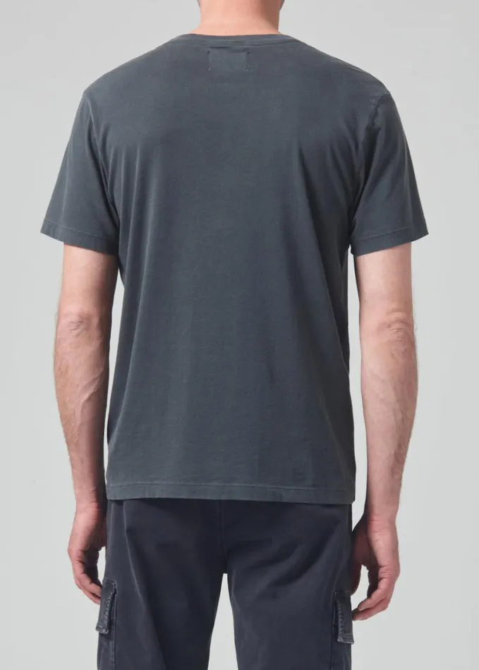Citizens Of Humanity Everyday Short Sleeve Tee Charcoal Men Shirts