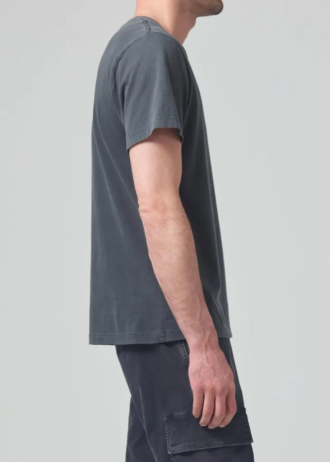 Citizens Of Humanity Everyday Short Sleeve Tee Charcoal Men Shirts