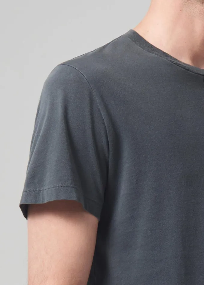 Citizens Of Humanity Everyday Short Sleeve Tee Charcoal Men Shirts