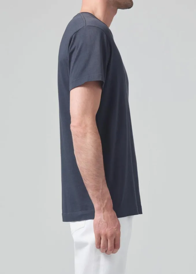 Citizens Of Humanity Everyday Short Sleeve Tee Charred Cedar Men Shirts
