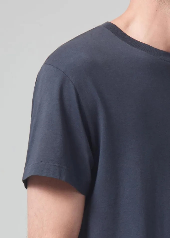Citizens Of Humanity Everyday Short Sleeve Tee Charred Cedar Men Shirts