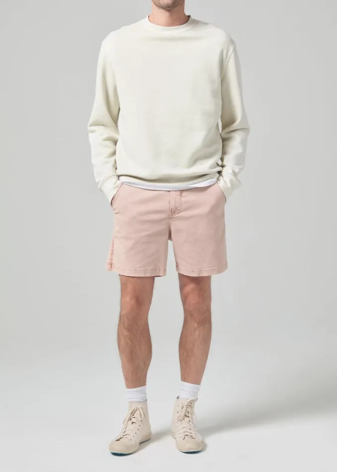Citizens Of Humanity Finn Chino Short Dusted Flamingo Men Shorts