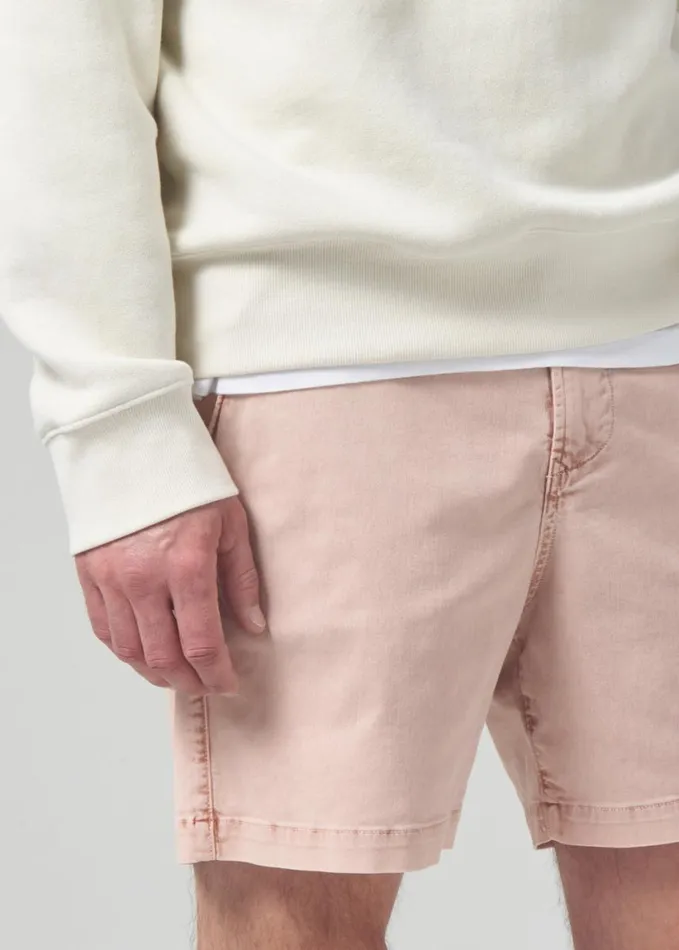 Citizens Of Humanity Finn Chino Short Dusted Flamingo Men Shorts
