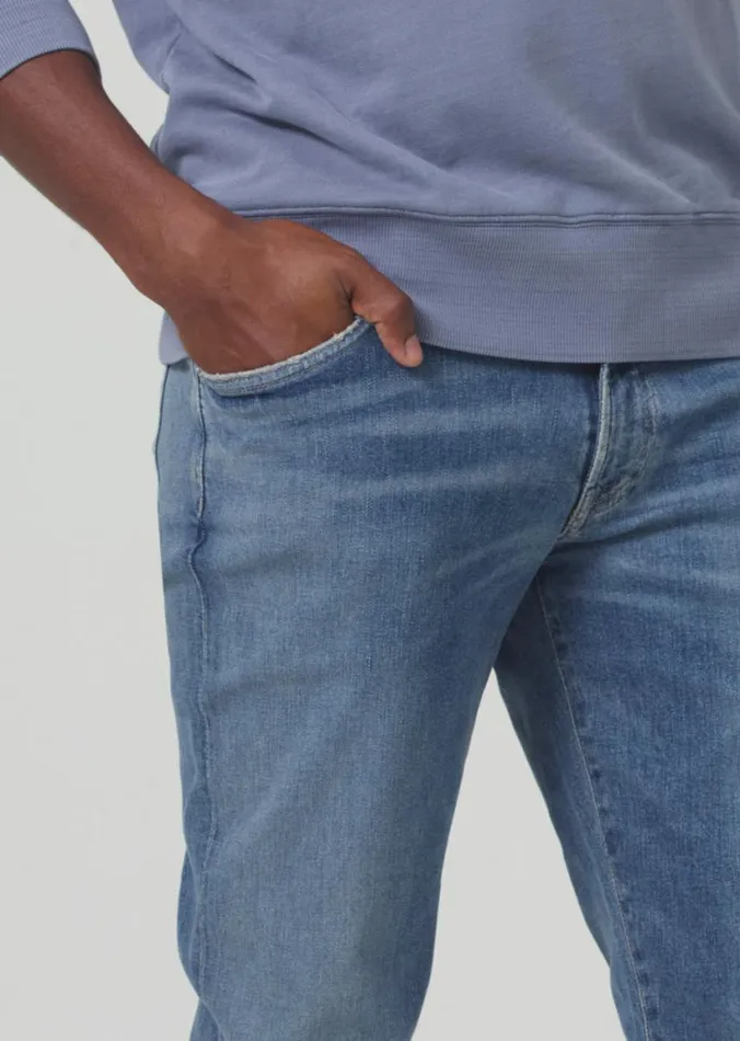 Citizens Of Humanity Gage Slim Straight Long Perform After All Men Denim