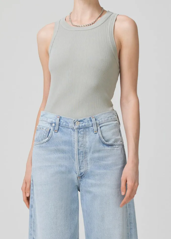 Citizens Of Humanity Isabel Rib Tank Andes Women Tops
