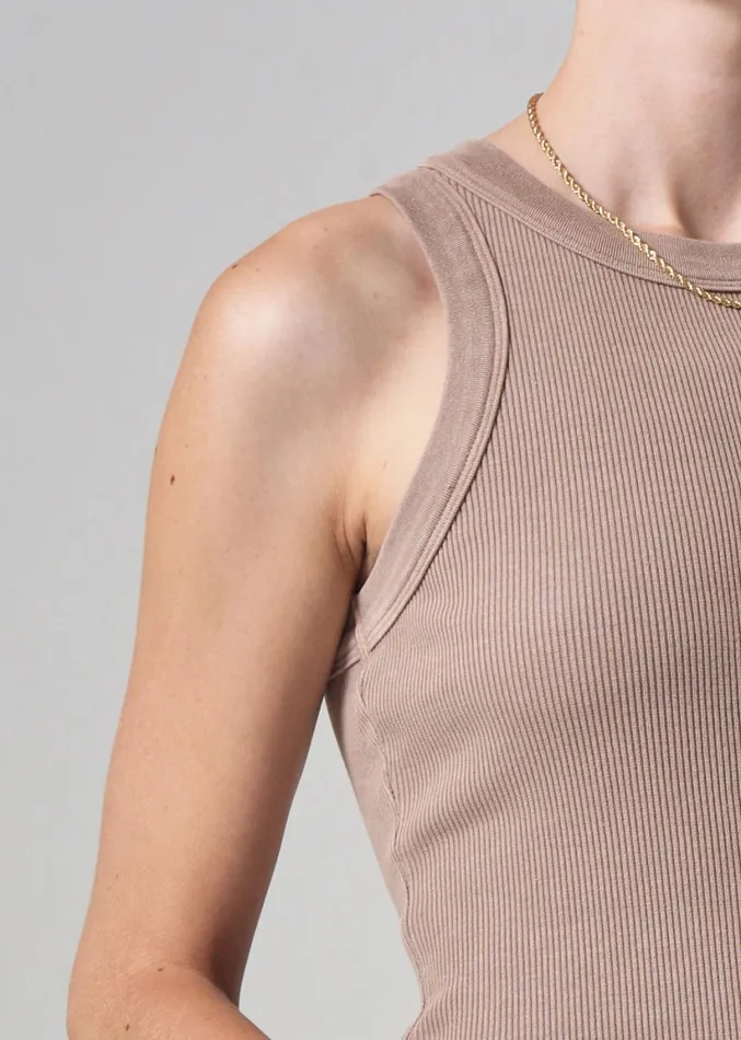 Citizens Of Humanity Isabel Rib Tank Sandatlas Women Tops