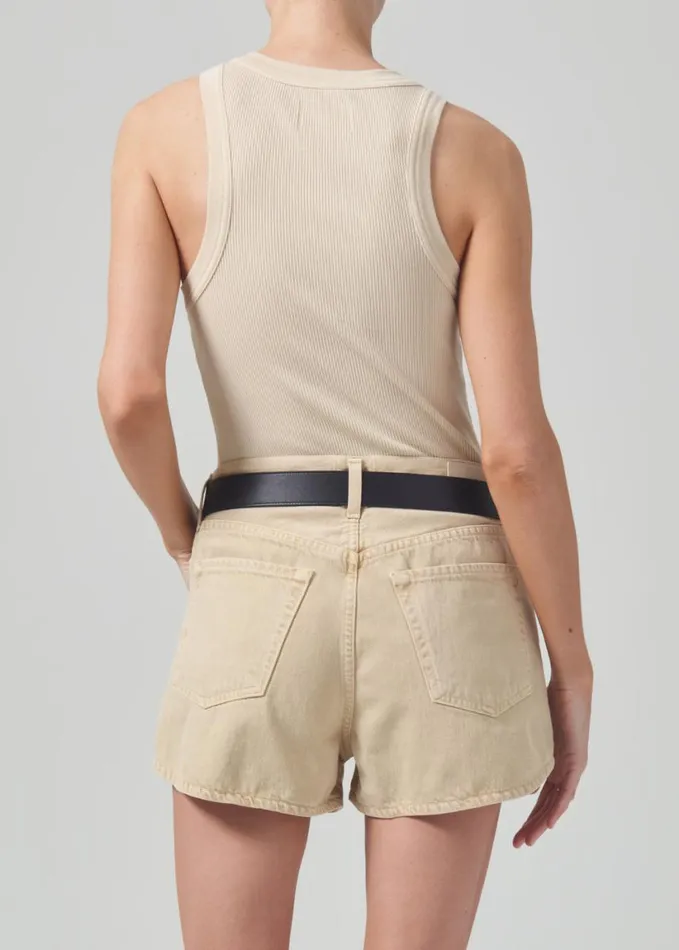 Citizens Of Humanity Isabel Rib Tank Sandcastle Women Tops