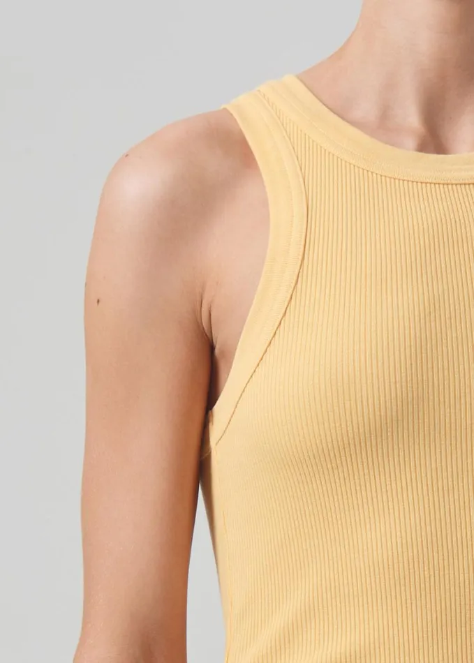 Citizens Of Humanity Isabel Rib Tank Tangelo Women Tops