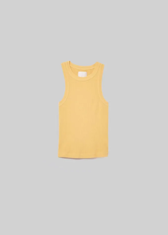 Citizens Of Humanity Isabel Rib Tank Tangelo Women Tops