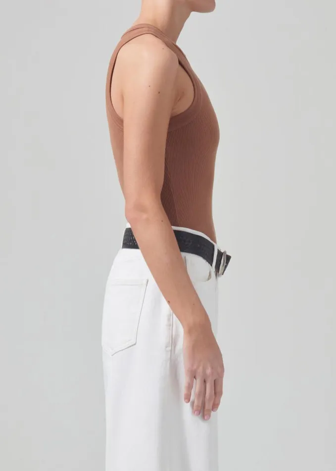 Citizens Of Humanity Isabel Rib Tank Topaz Women Tops