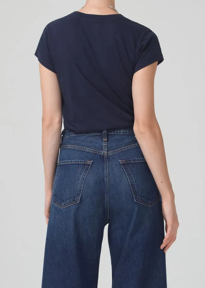 Citizens Of Humanity Juliette Slim TShirt Navy Women Tops