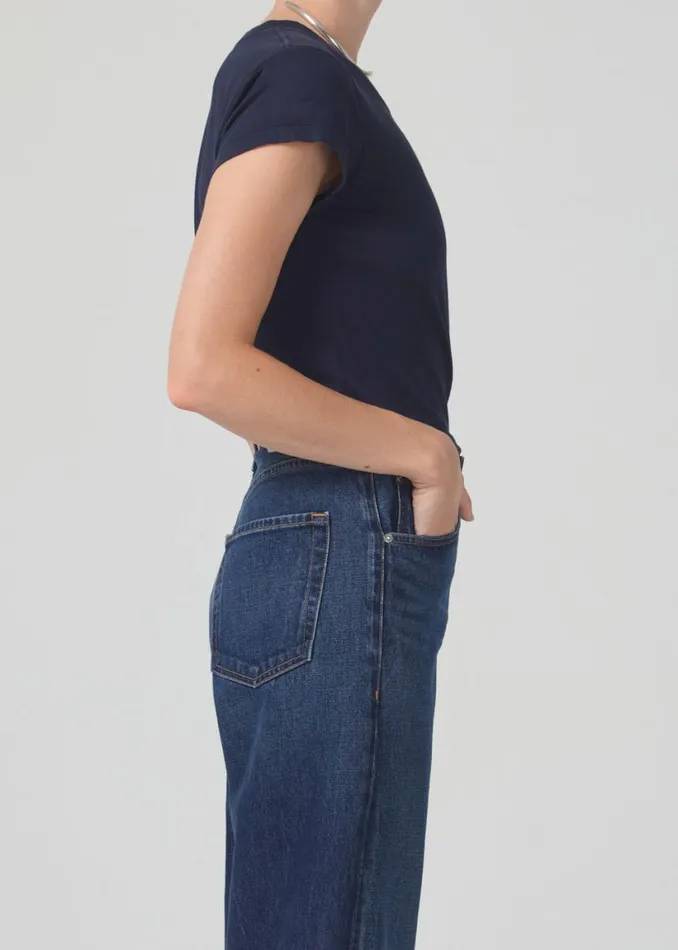 Citizens Of Humanity Juliette Slim TShirt Navy Women Tops