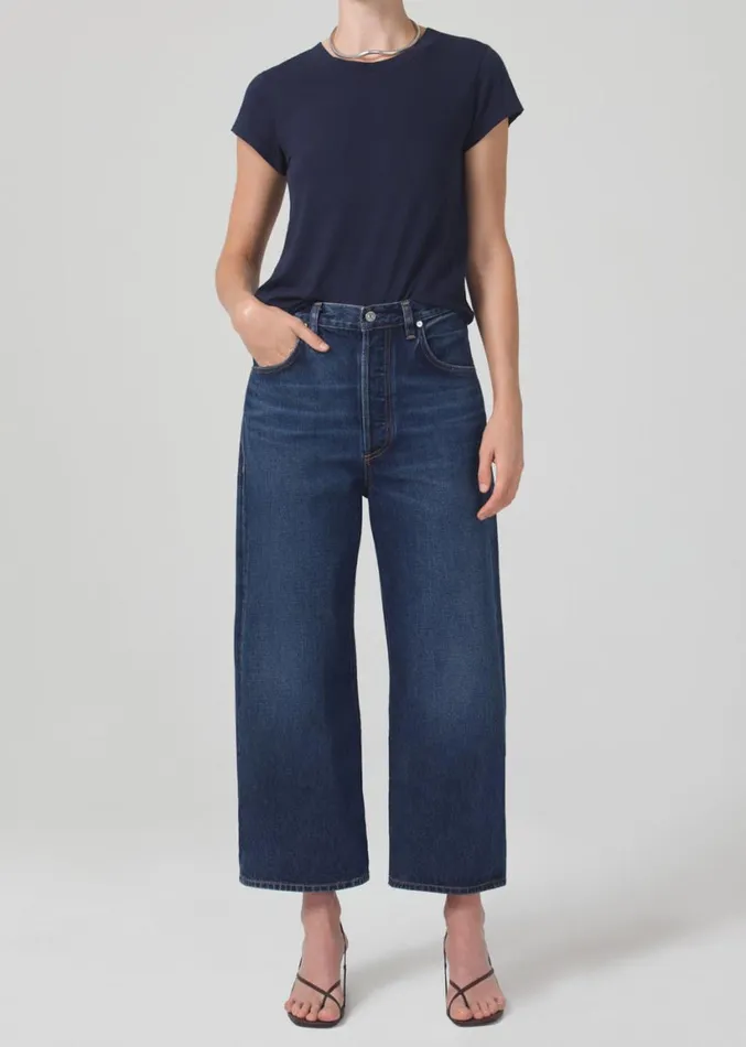Citizens Of Humanity Juliette Slim TShirt Navy Women Tops