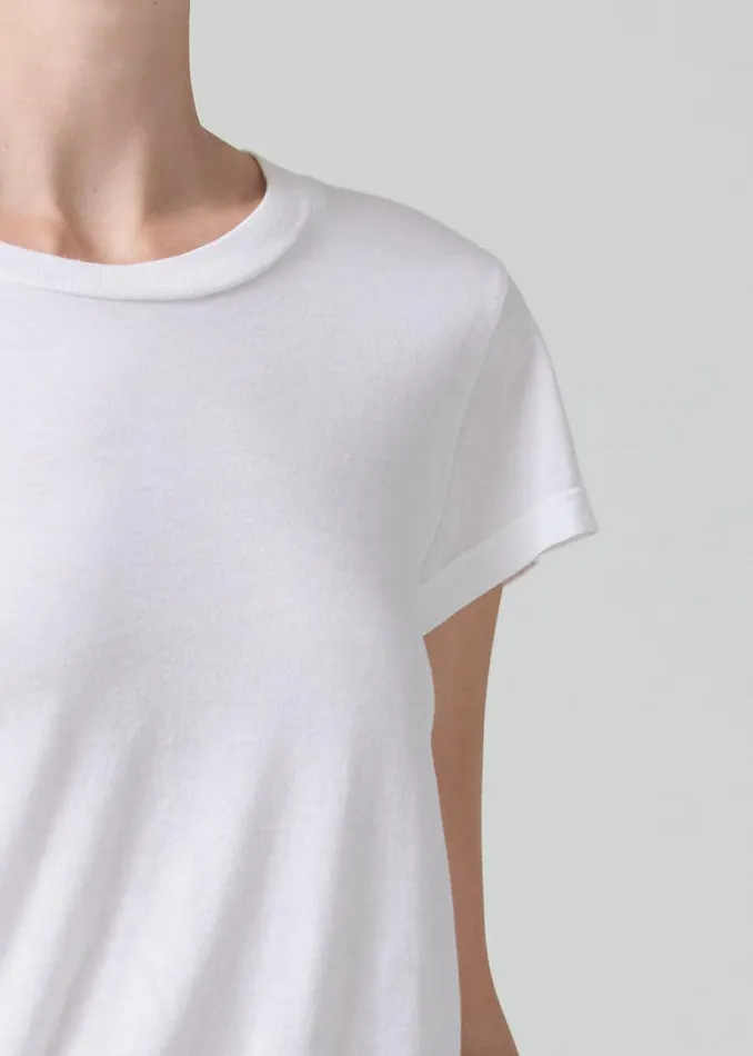 Citizens Of Humanity Juliette Slim TShirt White Women Tops