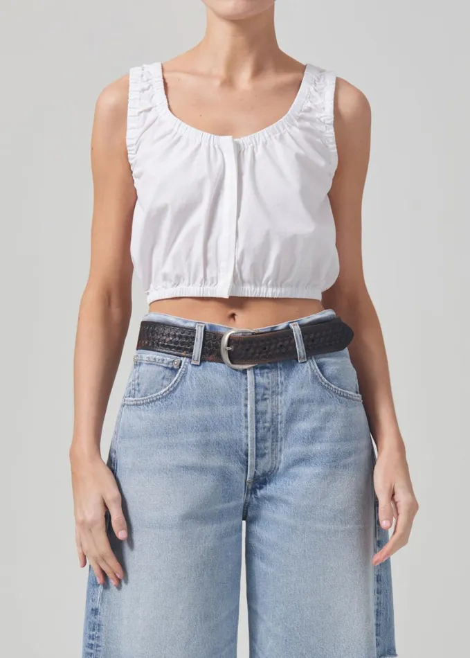 Citizens Of Humanity Karo Top Optic White Women Tops