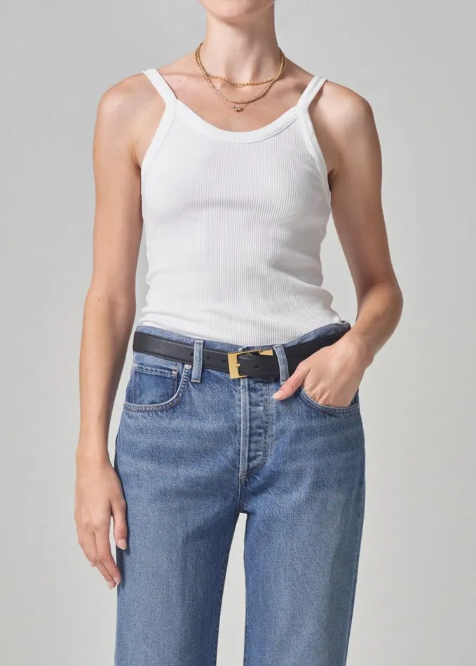 Citizens Of Humanity Katia Tank White Women Tops