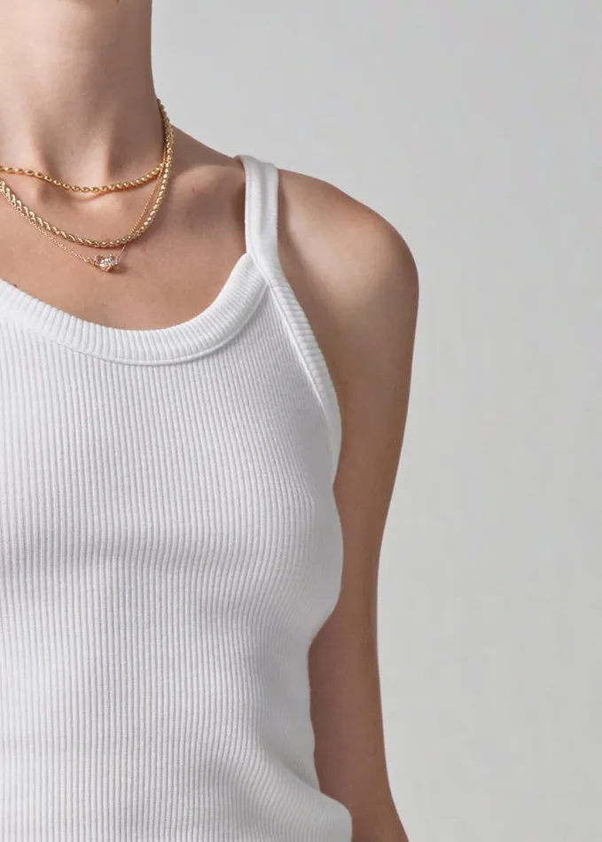 Citizens Of Humanity Katia Tank White Women Tops