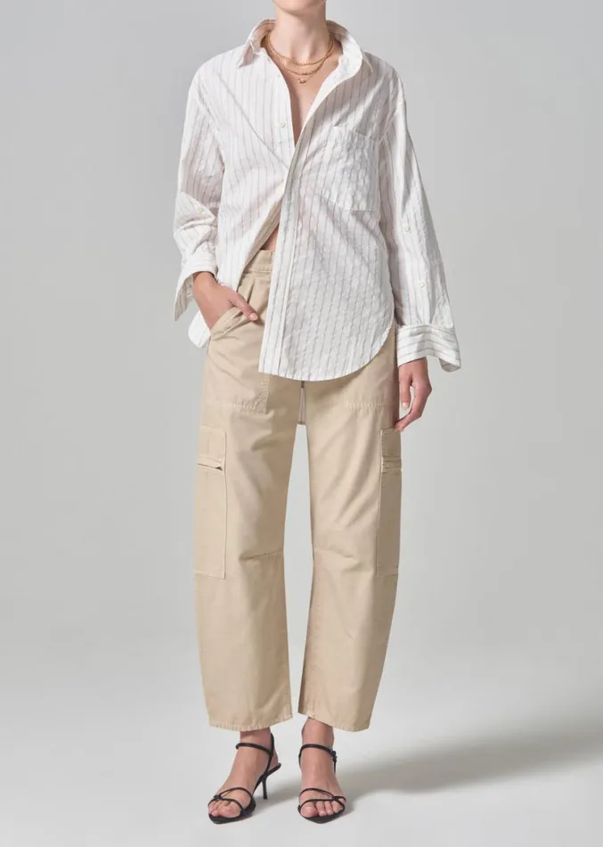 Citizens Of Humanity Kayla Shirt Barrett Stripe Women Tops