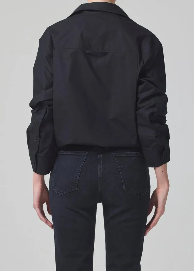 Citizens Of Humanity Kayla Shirt Black Women Tops