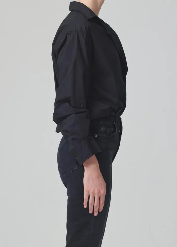 Citizens Of Humanity Kayla Shirt Black Women Tops