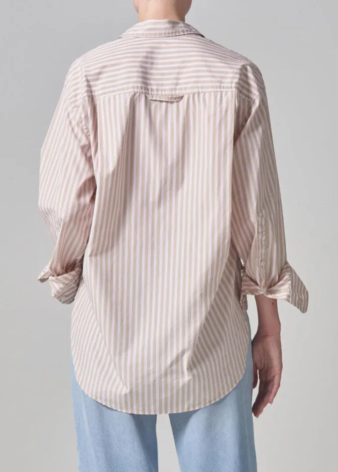 Citizens Of Humanity Kayla Shirt Mesa Stripe Women Tops