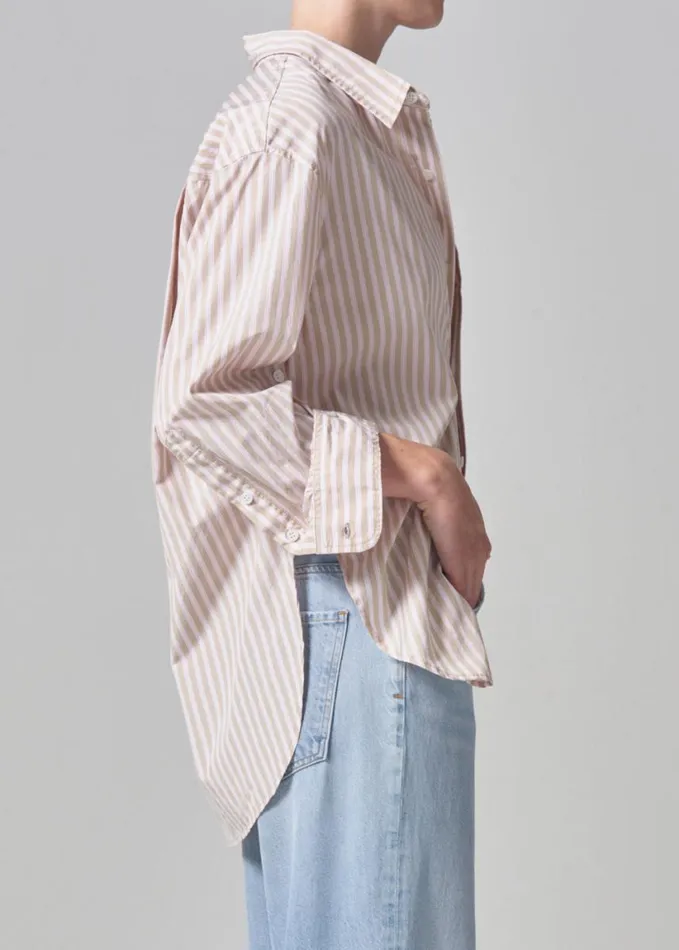 Citizens Of Humanity Kayla Shirt Mesa Stripe Women Tops
