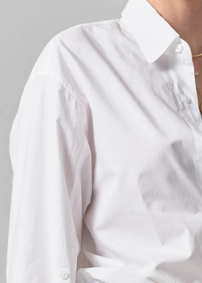Citizens Of Humanity Kayla Shirt Optic White Women Tops