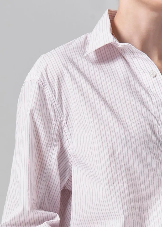 Citizens Of Humanity Kayla Shirt Raspberry Stripe Women Tops