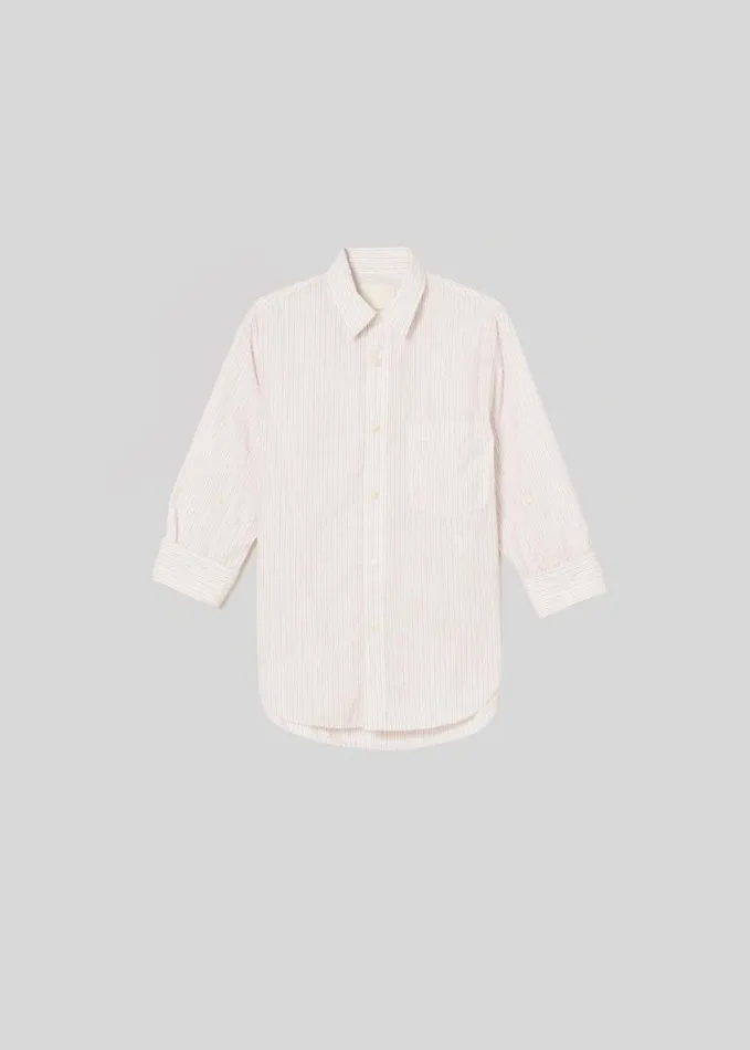 Citizens Of Humanity Kayla Shirt Raspberry Stripe Women Tops