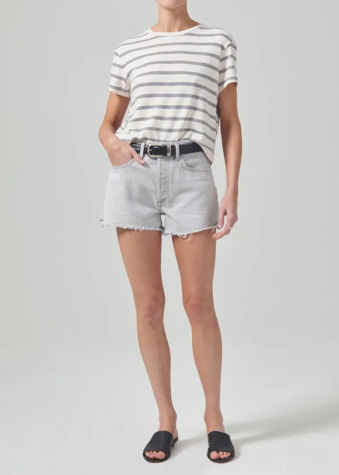 Citizens Of Humanity Kyle Tee Campanula Stripe Women Tops
