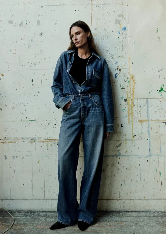 Citizens Of Humanity Maisie Jumpsuit Phantom Women Dresses and Jumpsuits