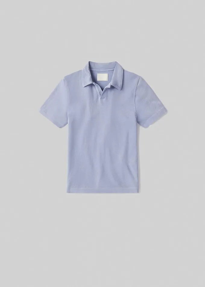 Citizens Of Humanity Malachi Slub Polo Coastal Men Shirts
