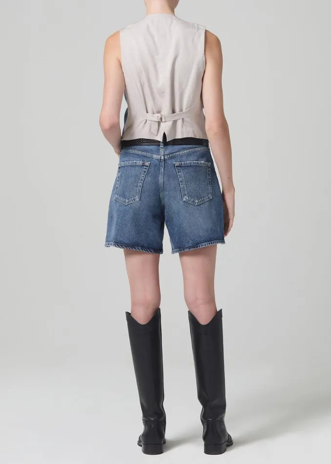 Citizens Of Humanity Marlow Long Vintage Short Amaretto Women Shorts