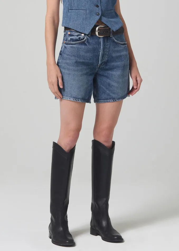 Citizens Of Humanity Marlow Long Vintage Short Amaretto Women Shorts